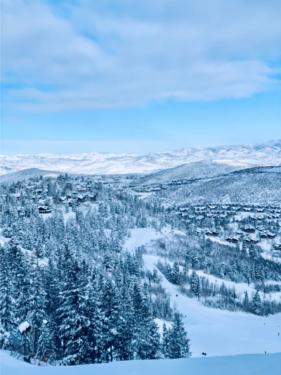 Looking Out Over Deer Valley Resort