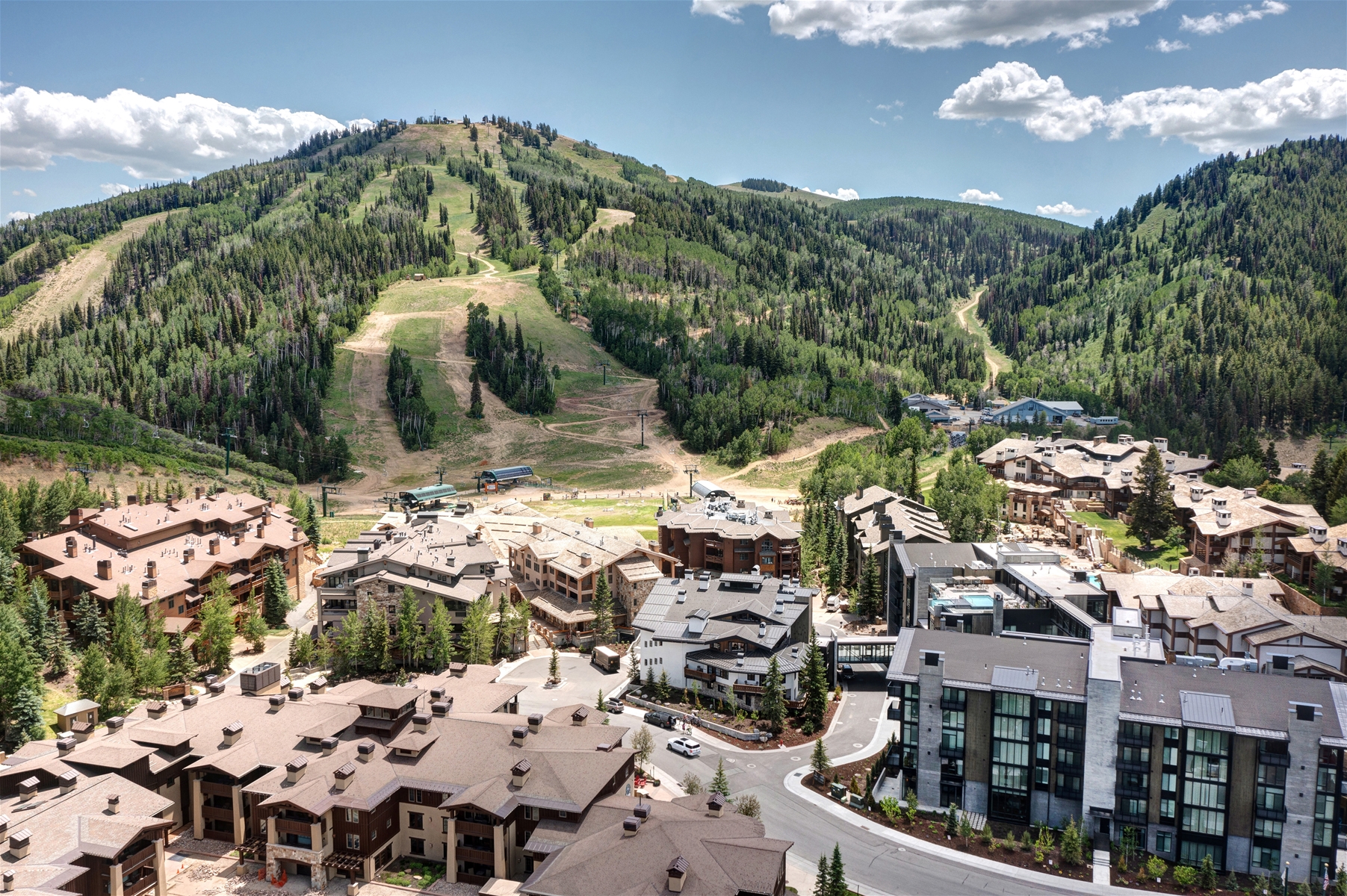 Park City Main Street in Summer