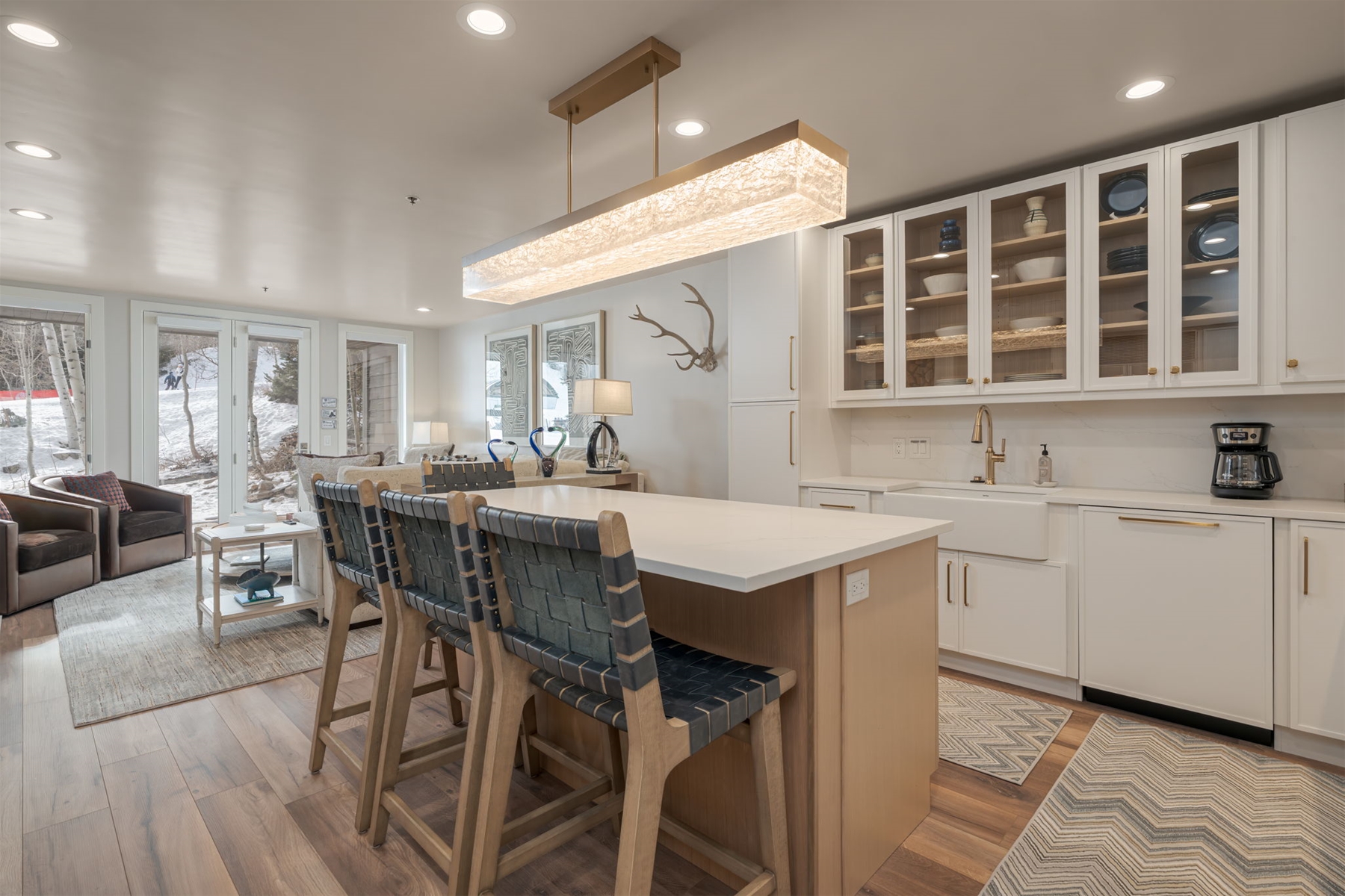 Kitchen and Living Room Unit 101